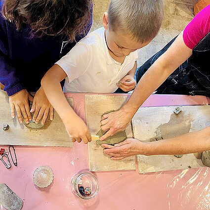 Workshop for The Cabinet of (un)Natural History exhibition at The Folkestone Fringe Triennial  by Rosalie Morris